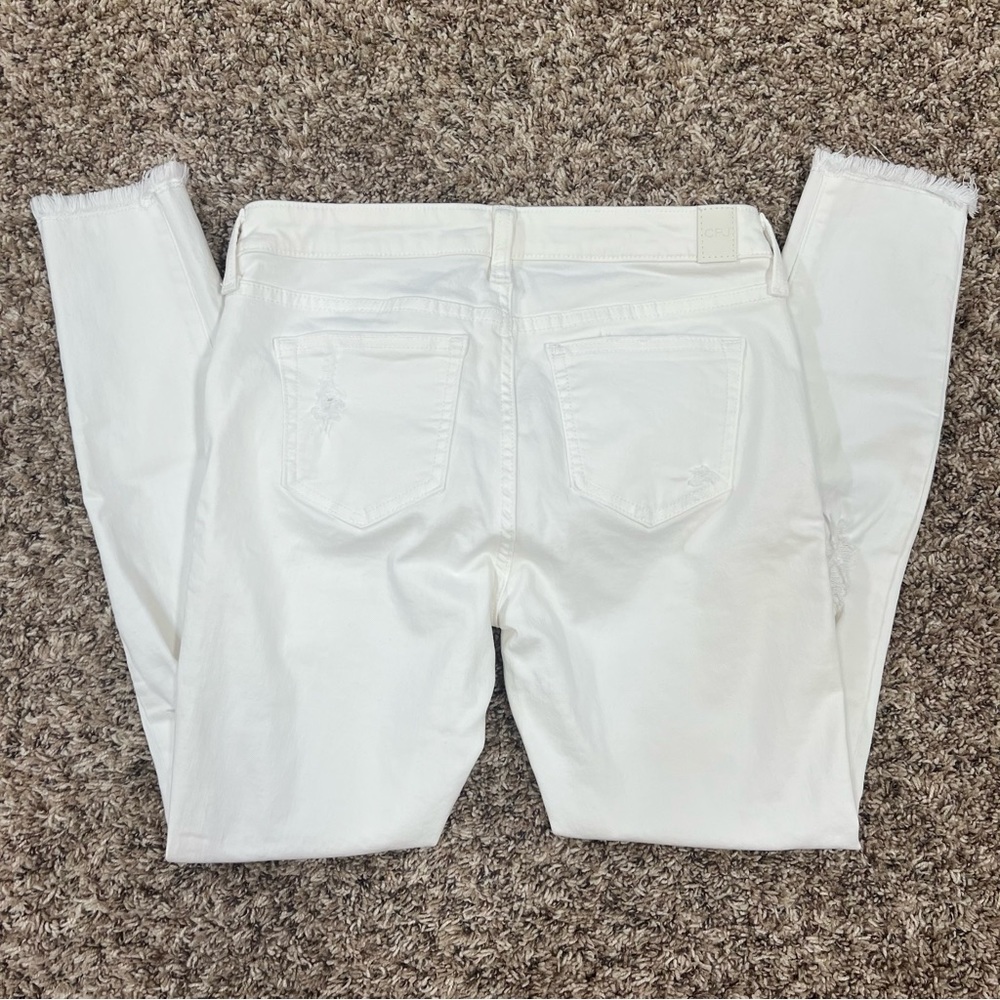 CP Jeans Women’s White Ankle Skinny Jean